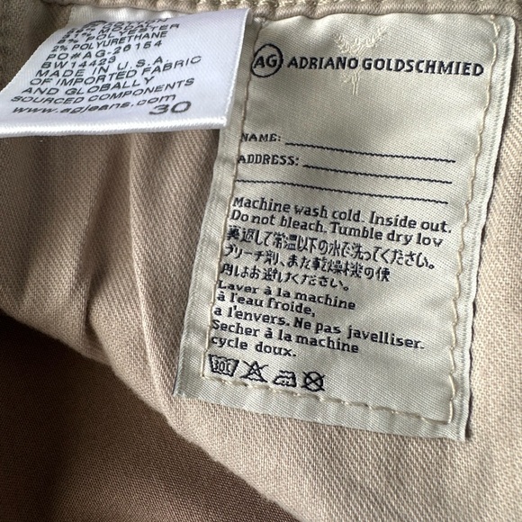 AG Prima Mid Rise Cigarette Crop - Picture 7 of 7